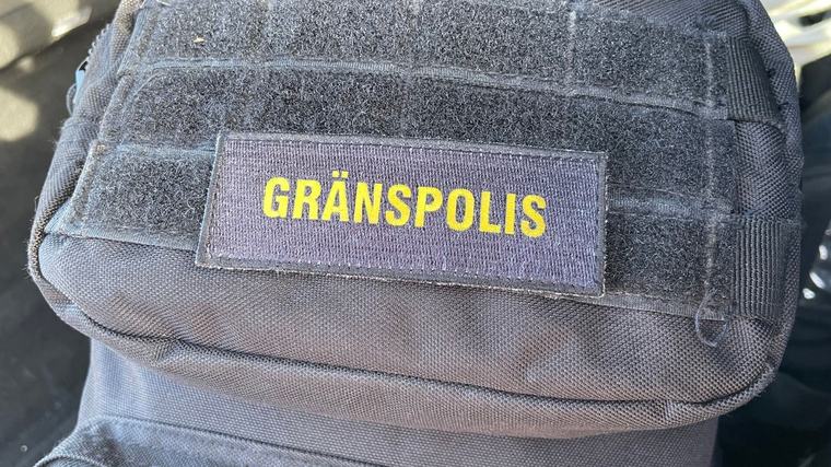 Gränspolisen slog till i Kullabygden