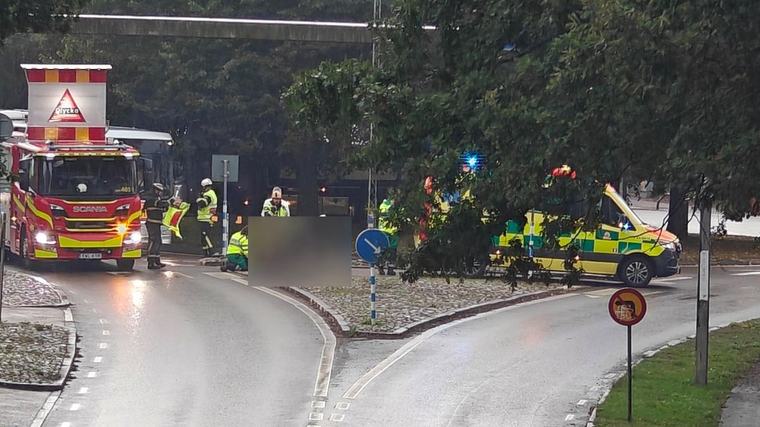 Vad görs efter alla olyckor i rondellen vid Triangelplatsen?