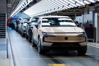 Volvo Cars försäljning ner 7% juni–augusti