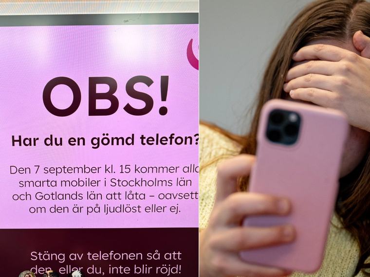 Roks varnar inför larmtest: ”Stäng av telefonen”