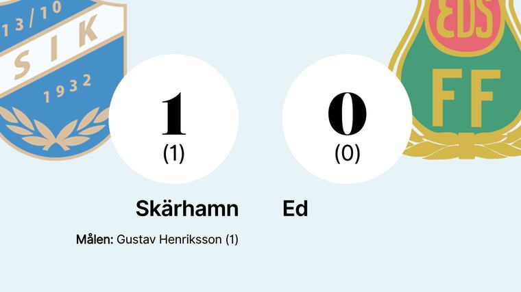 Ed föll med 0-1 borta mot Skärhamn