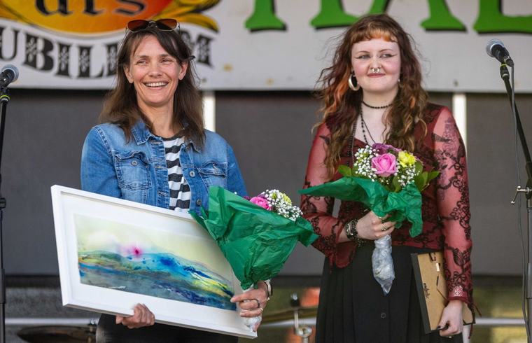 Berg delade ut kulturpris och stipendium