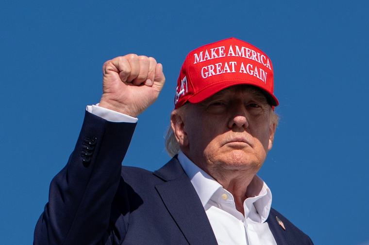 Island och Grönland amerikanskt på ny Trumpkarta