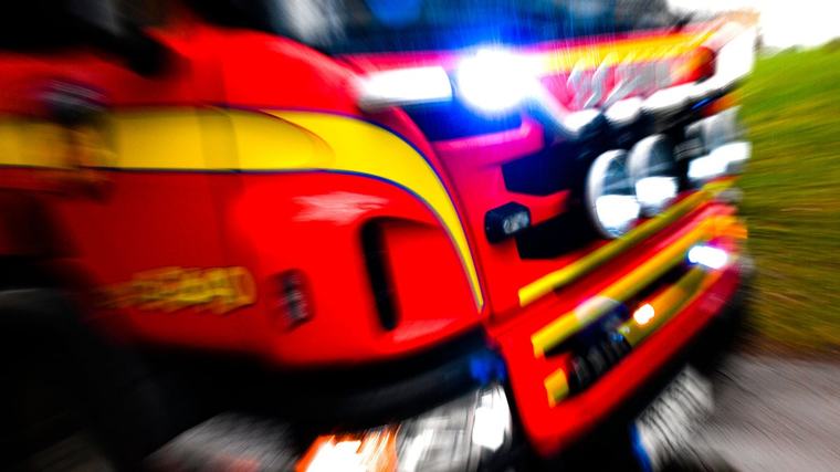 Bilbrand i Årjäng – ”öppna lågor”