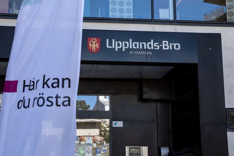 Rekordmånga förtidsröstar i Upplands-Bro