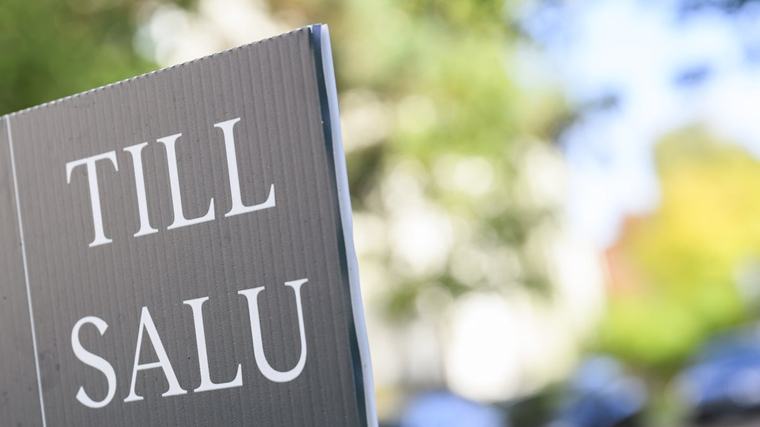 Rekordmånga villaaffärer i augusti