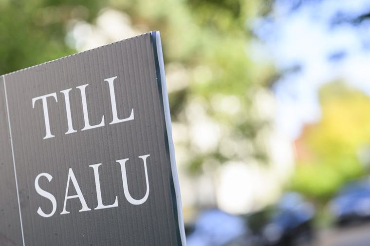 Rekordmånga villaaffärer i augusti