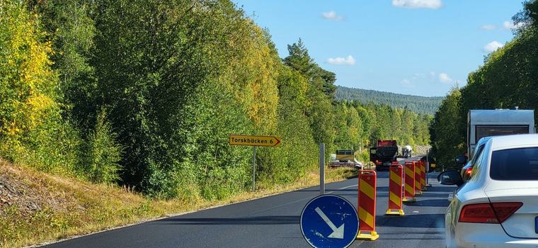 Vägarbete ger längre restid – rekordsatsning på riksväg