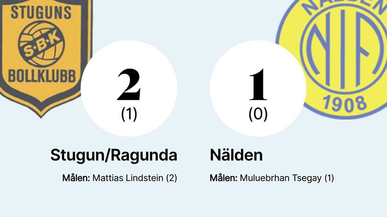 Lindstein blev Stugun/Ragundas matchvinnare mot Nälden