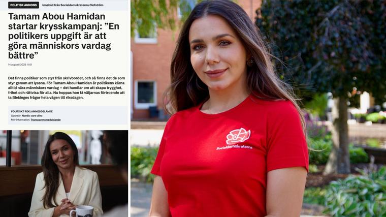 Efter sponsrade krysskampanjen: S-profilen stryks från riksdagslistan
