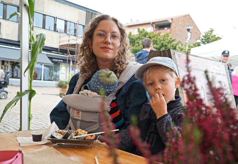 Amandas första möte med marknaden: ”Jag gick på lukten”