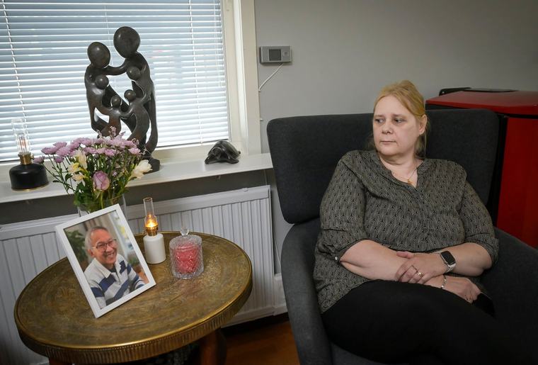 Ann-Christins man föll från balkong på boendet – nu har han gått bort
