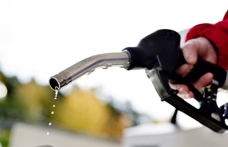 Chockhöjning av dieselpriset