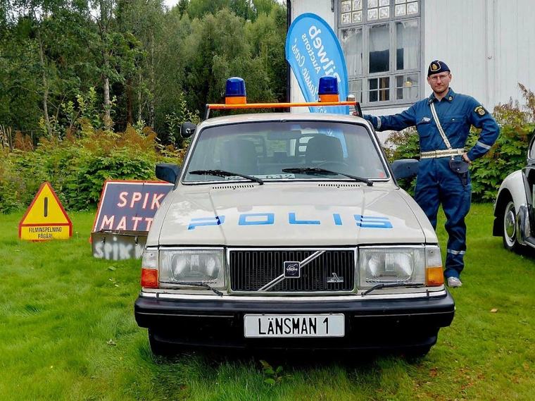 Davids polisbil är tv-kändis – deltog i serie om Palme
