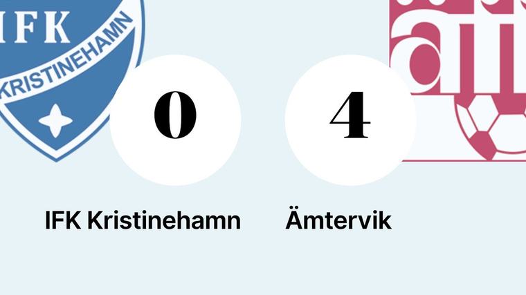 Seger för Ämtervik mot favoritmotståndet