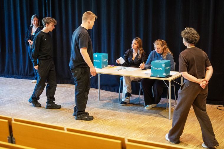 Hårdare straff och höjda skatter – eleverna är oeniga