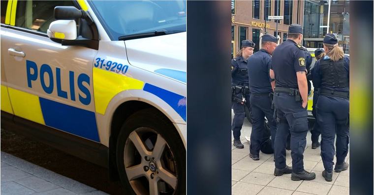 Politiker bars bort av polis – anmäldes för ofredande