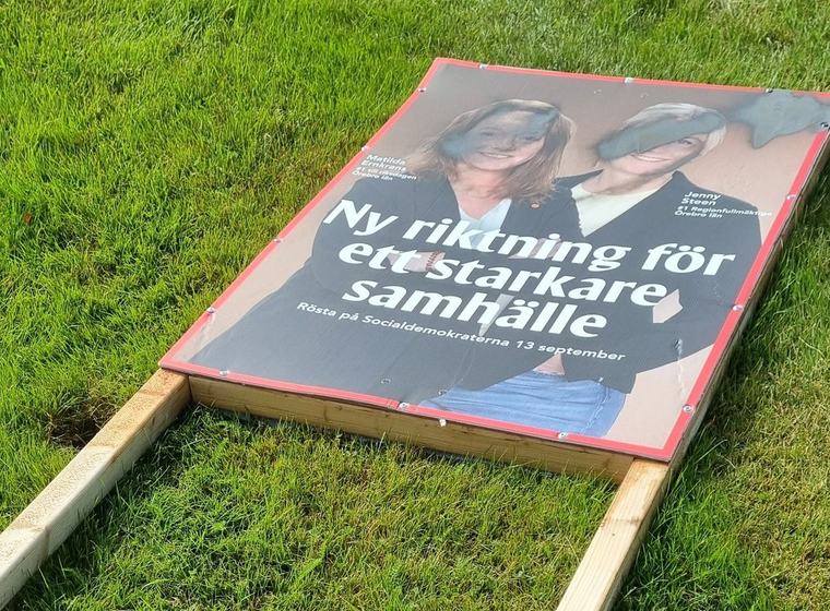 Lättkränktheten skadar demokratin – låt bli valaffischerna