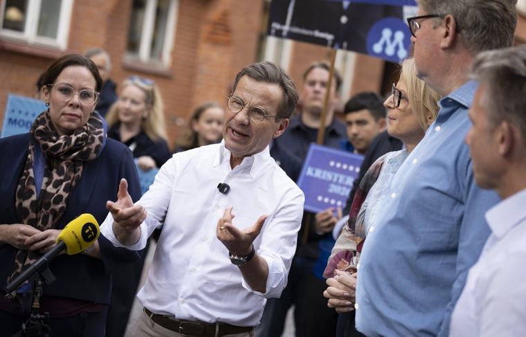 Kristersson om C-väljare: Då är L ett alternativ