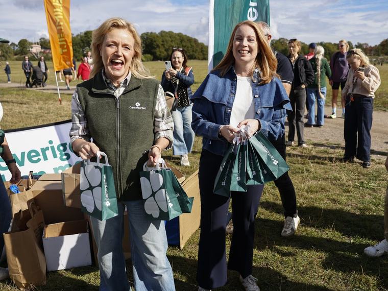 Lööf ger sig in i valspurten: ”Extra energi”