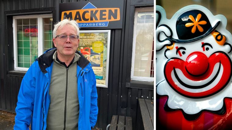 Thomas har fått sju glassgubbar stulna från macken