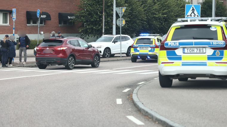 Cyklist påkörd i Borås