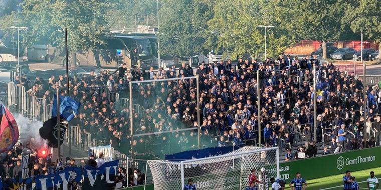 Västerås kupp – spred grön rök i Siriusklacken