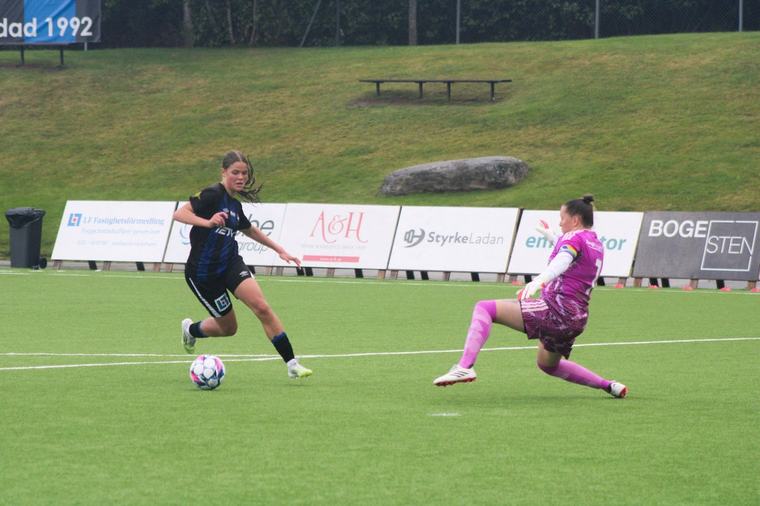 Talangen gjorde mål direkt för Ulricehamns IFK