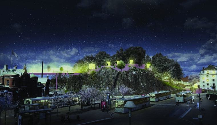 Stoppa planerna på konstmuseum på Krokshallsberget