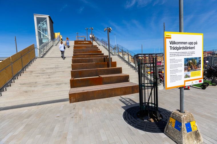 Ny markvärme byggs – Trädgårdslänken stängs av