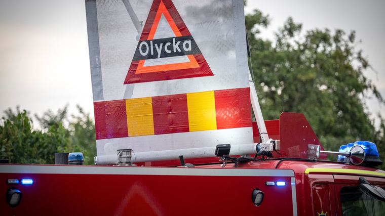 En påkörd av motorcykel