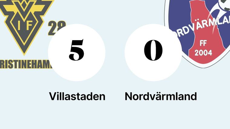Klar seger för Villastaden mot Nordvärmland