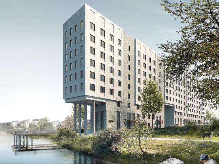 Över 100 hyresrätter byggs på Lilla Essingen