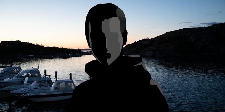 Högg man i halsen – vid midsommar på Brännö