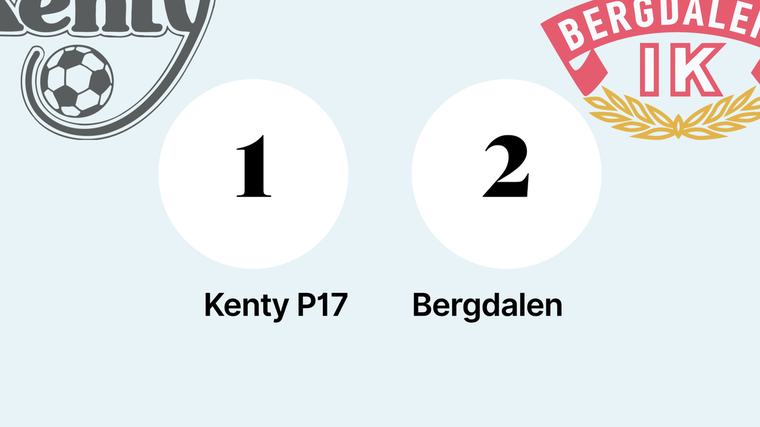 Bergdalen vann borta mot Kenty P17
